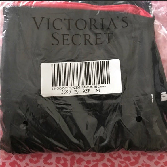 PINK VS Mesh high waist cotton leggings NIP M - Picture 2 of 2